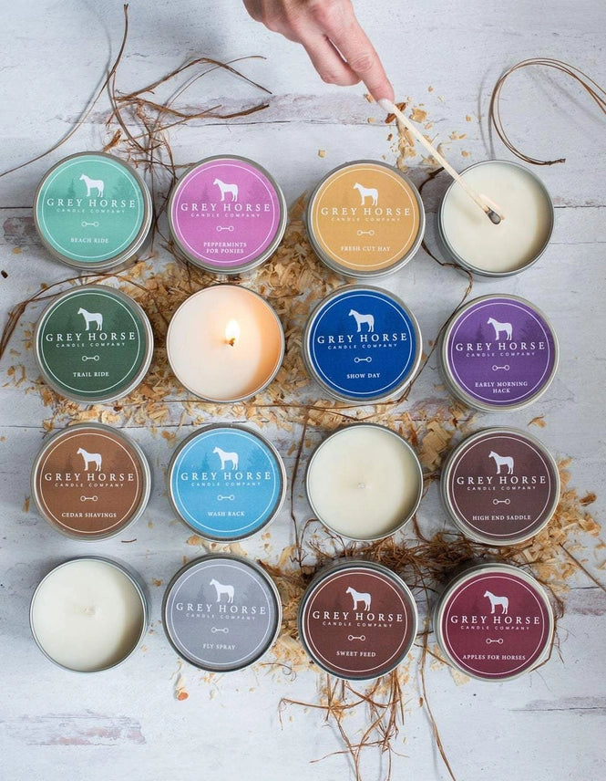 Grey Horse Candle Co. Soy Candle Tins